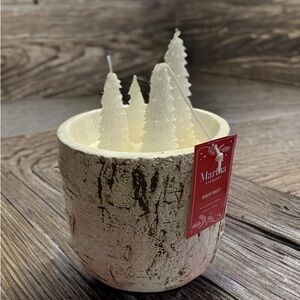 NEW Martha Stewart Birch Forest Candle